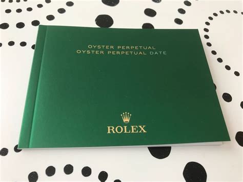 rolex oyster perpetual instructions.